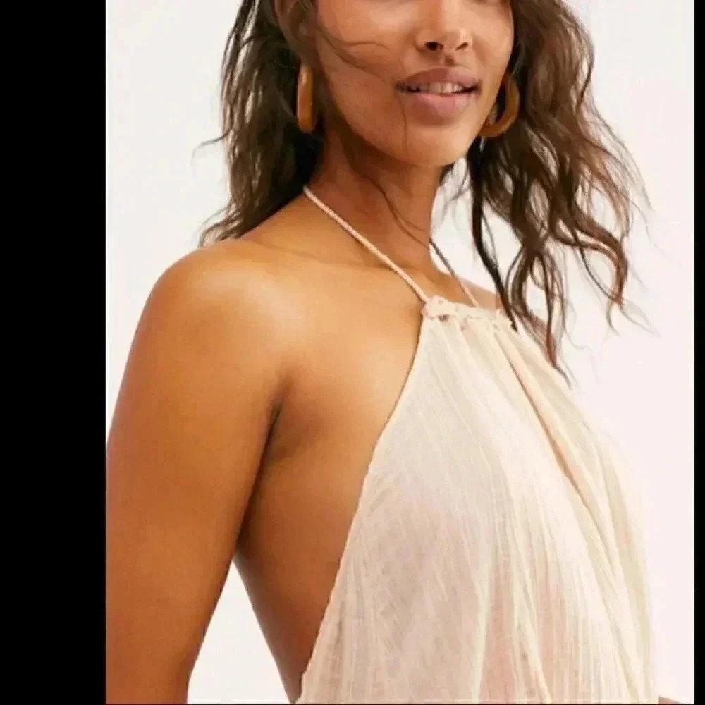 Free People Tunic Halter Dress - Picture 4 of 5